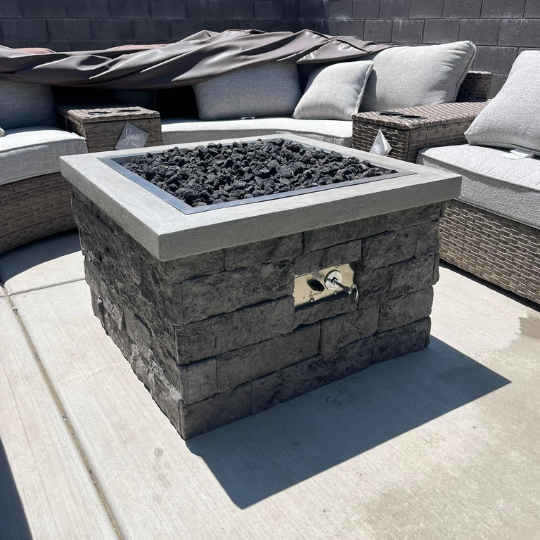 Fire Pit Close-up