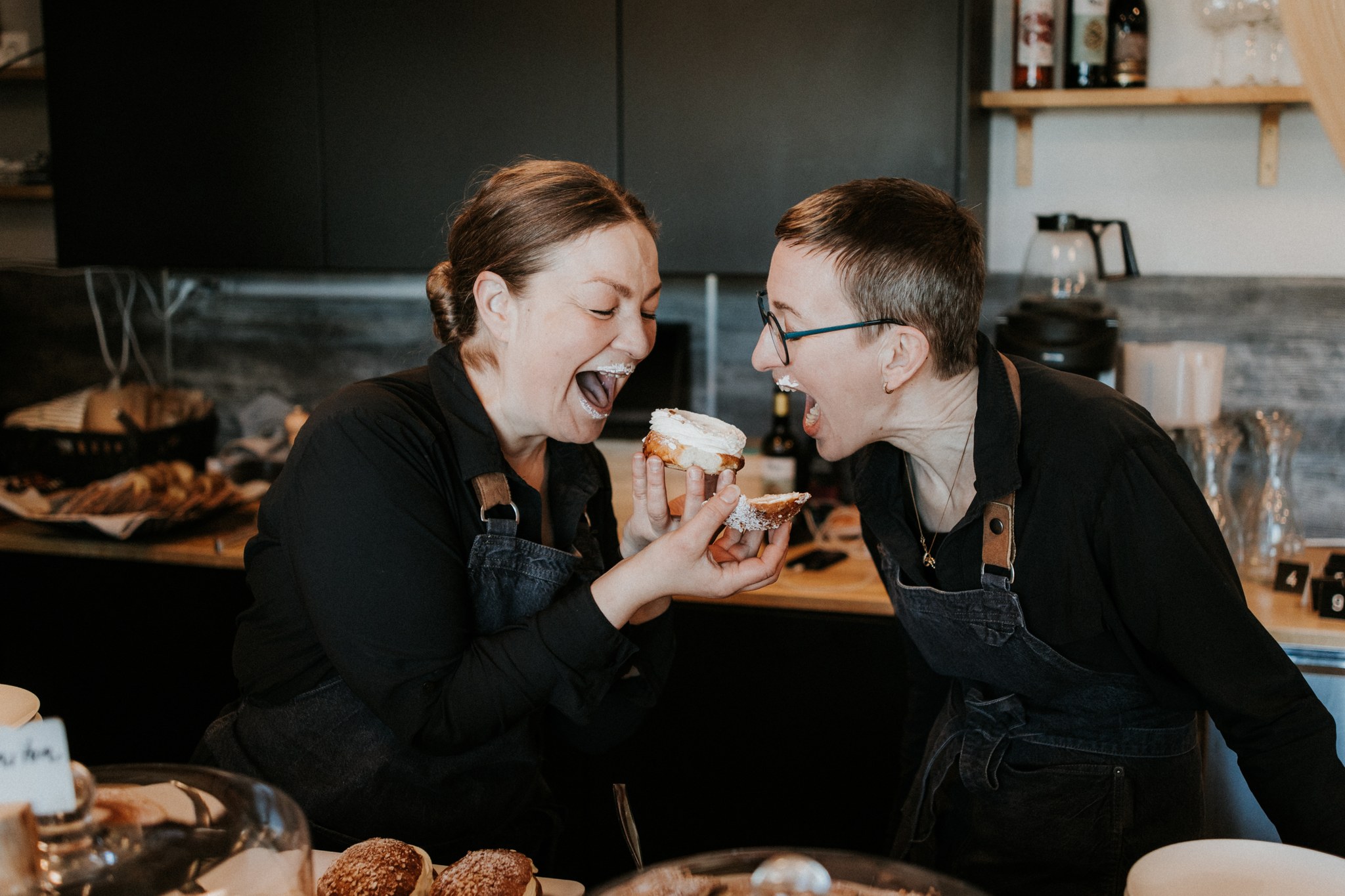 Ravintola Metsätähden henkilökunta