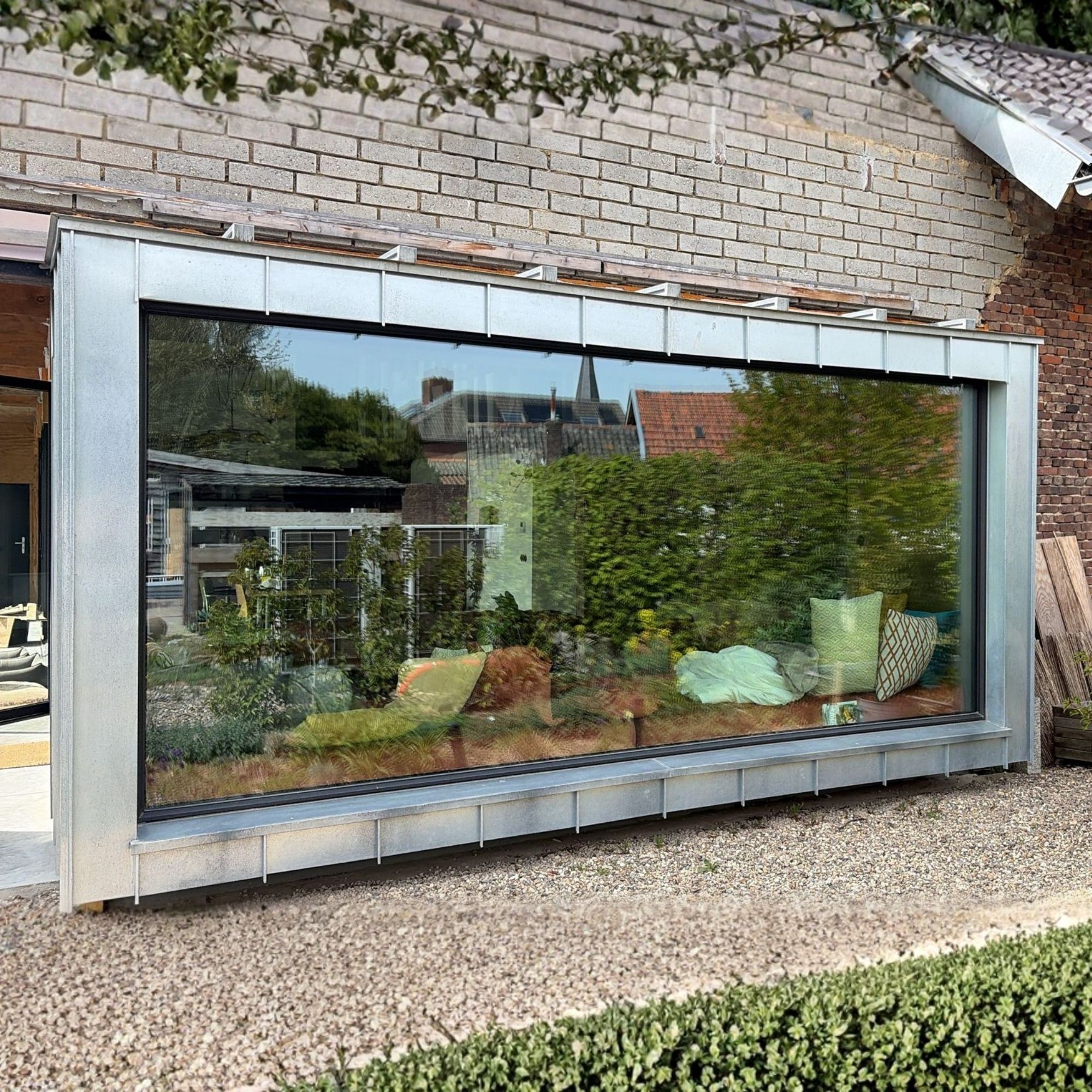 Zinkwerk door Michael Crijns, eigenaar Michael's Woodwork en Off-grid projecten specialist Maastricht Nederland