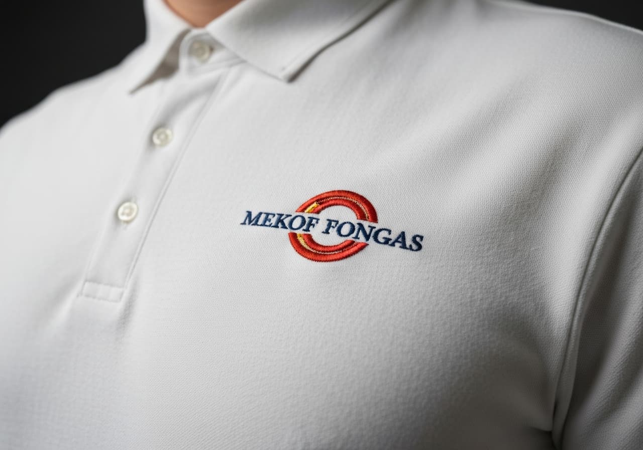 High-quality custom embroidery on premium apparel