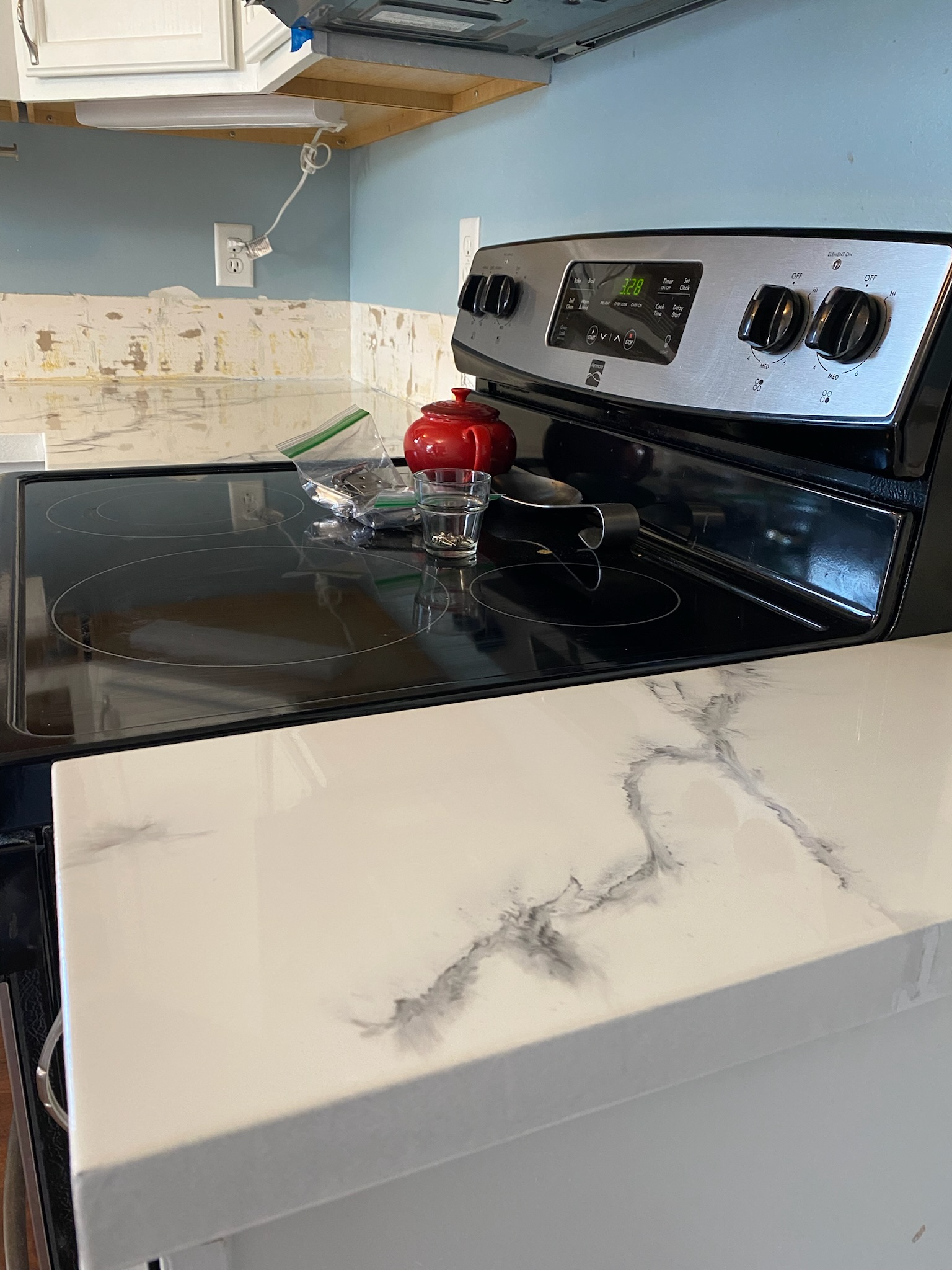 Kitchen counter detail