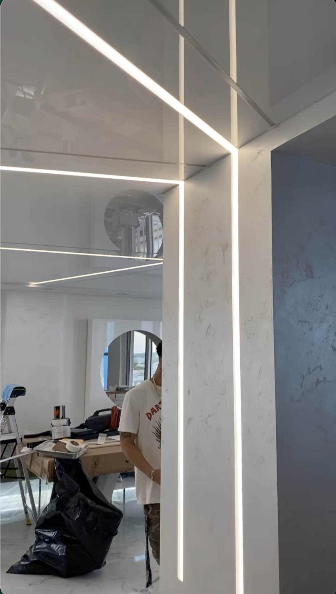 Wall and Ceiling Lighting Integration