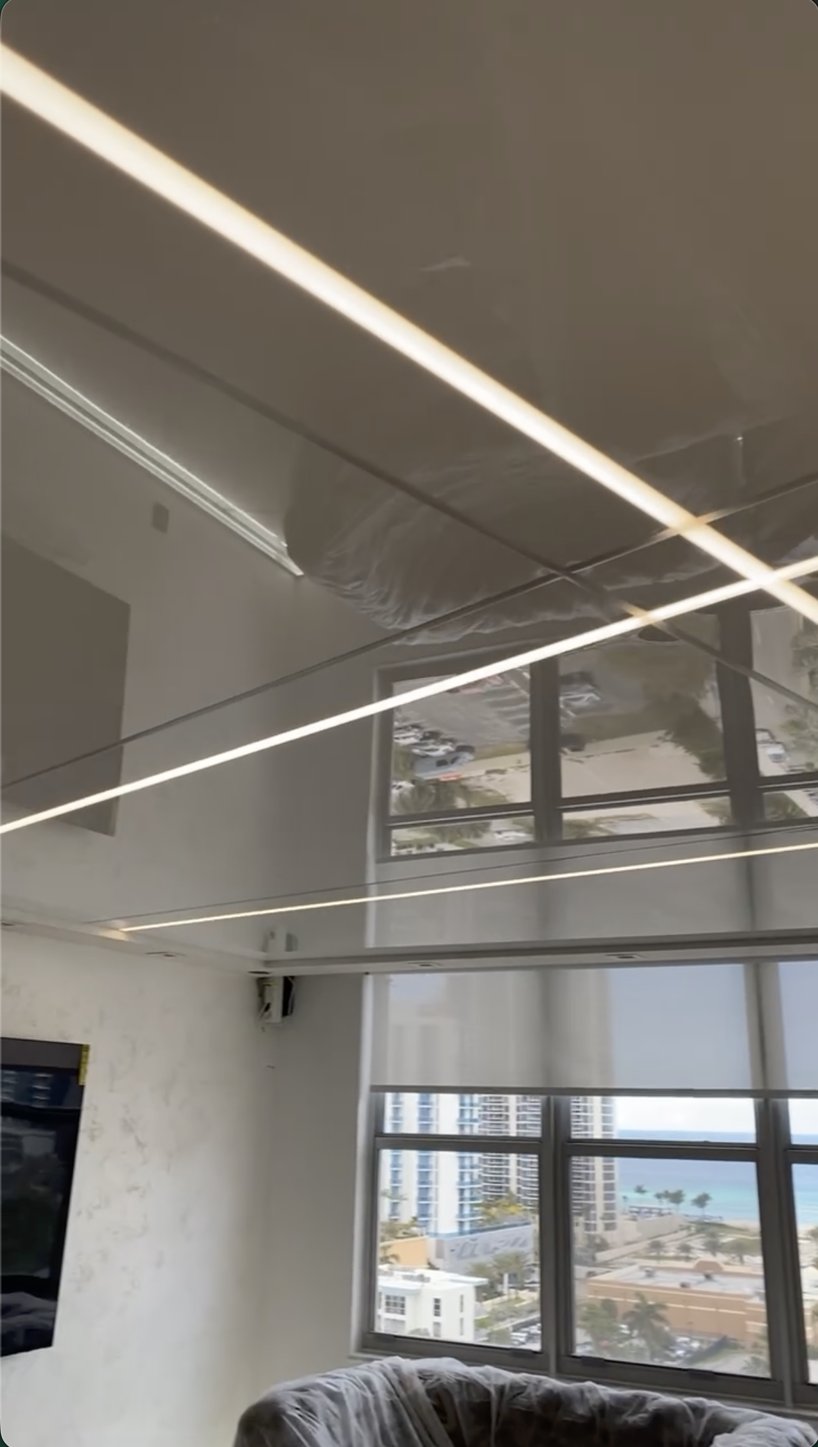 Reflective Ceiling Surface