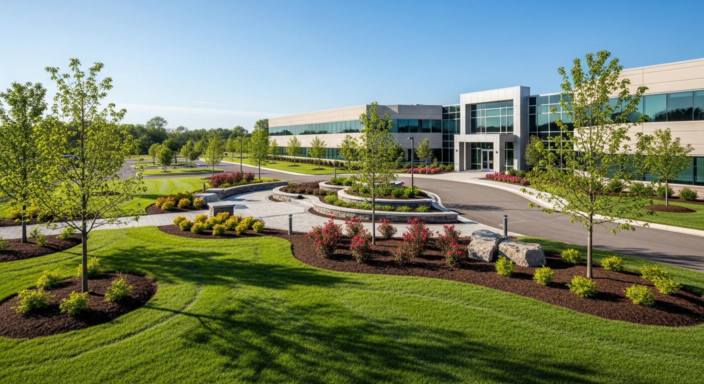 Commercial landscape project