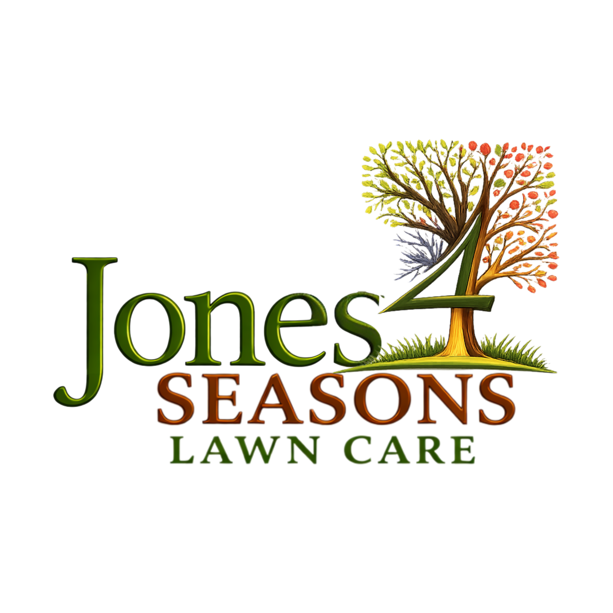 Jones 4 Seasons Lawn Care Logo