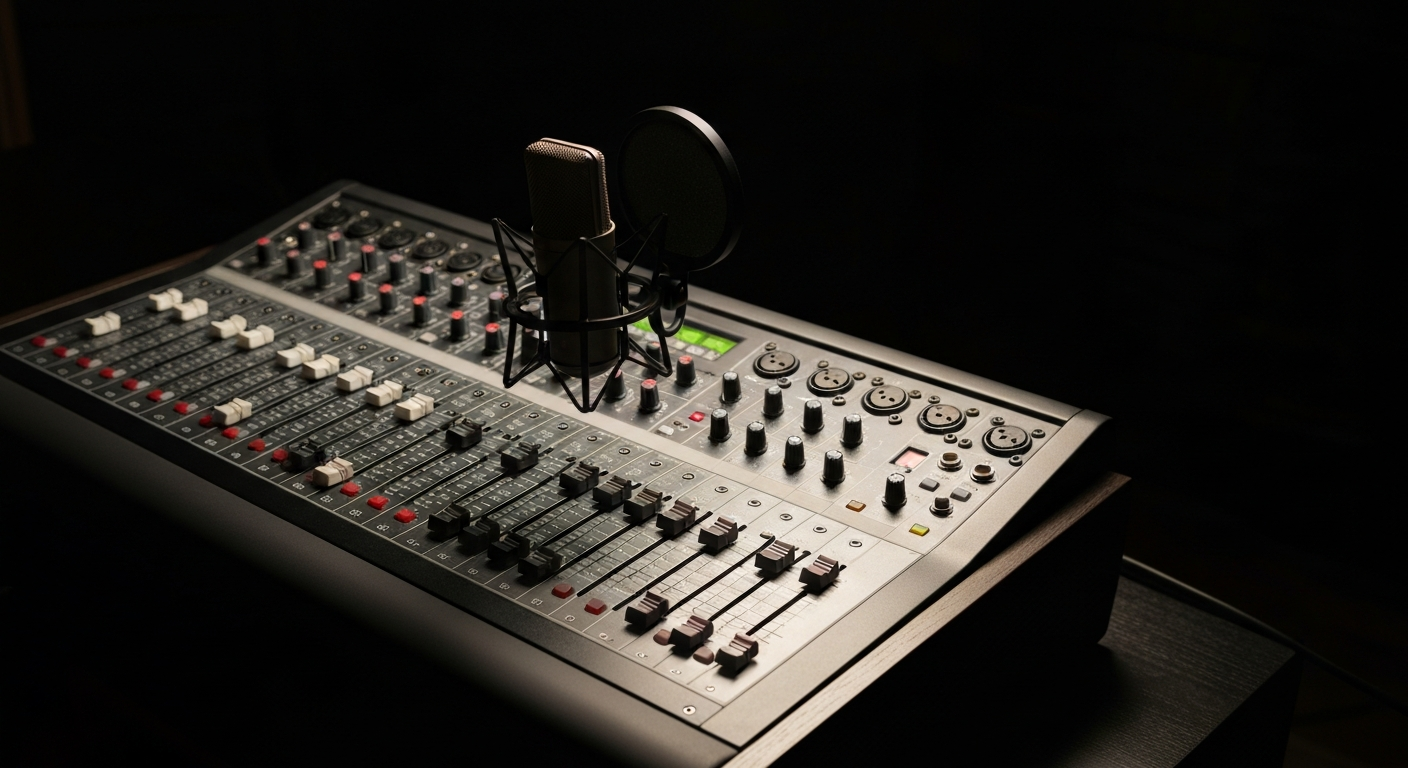 Professionelle Audioproduktion und Podcast-Aufnahme von Stalder Media