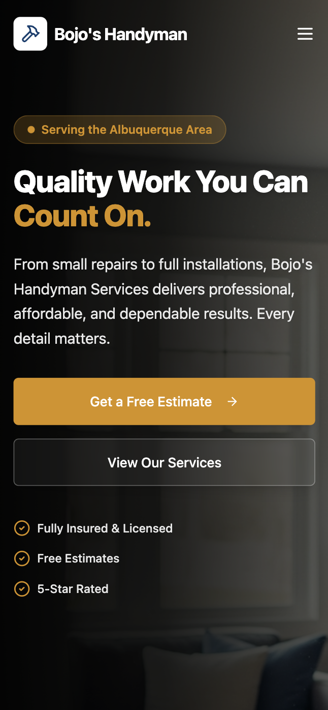 After redesign mobile