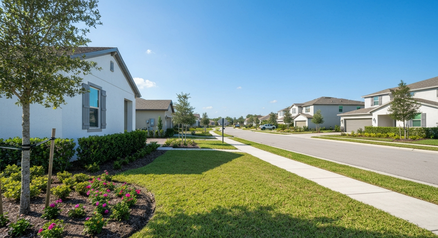 HOA neighborhood in Parrish FL