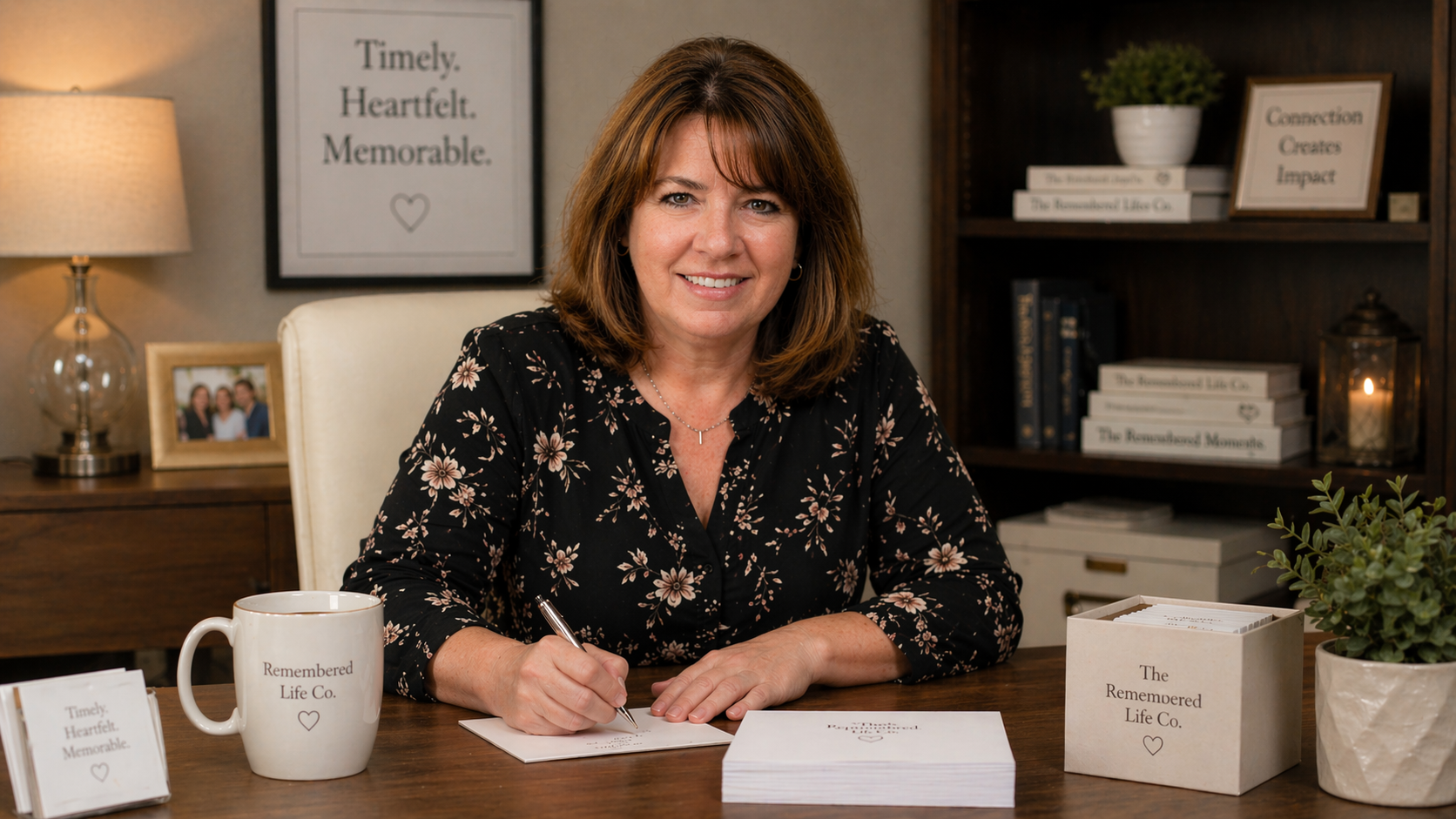 Patti Whitman, founder of The Remembered Life Co. and creator of The ART of Being Remembered™