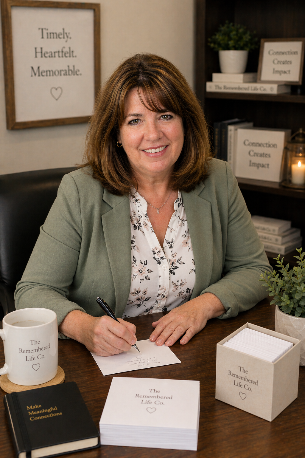 Patti Whitman, founder of The Remembered Life Co. and creator of The ART of Being Remembered™