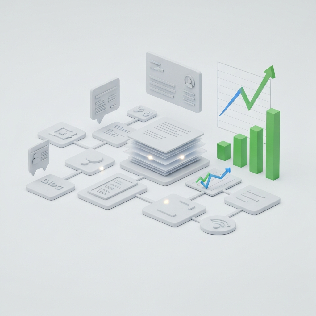 Content Marketing Revenue Engineering Visualization