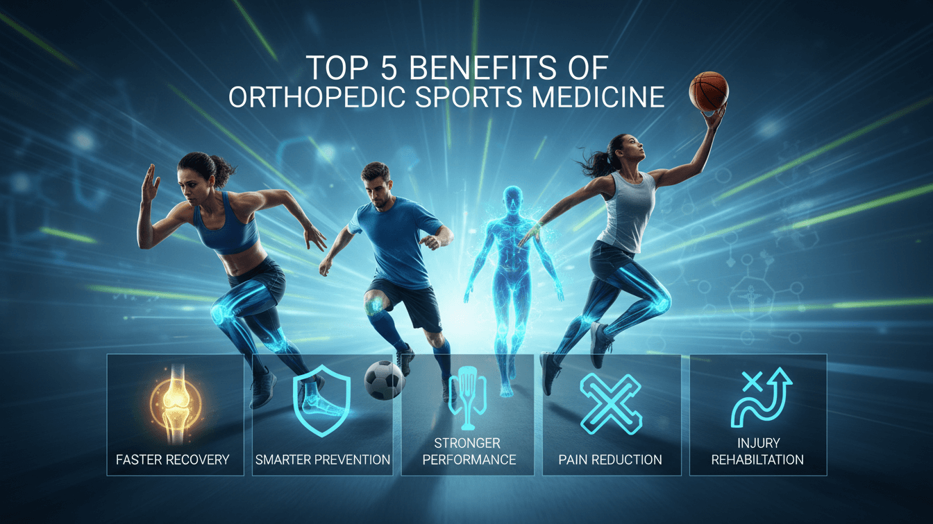 Top 5 Benefits of Orthopedic Sports Medicine for Athletes