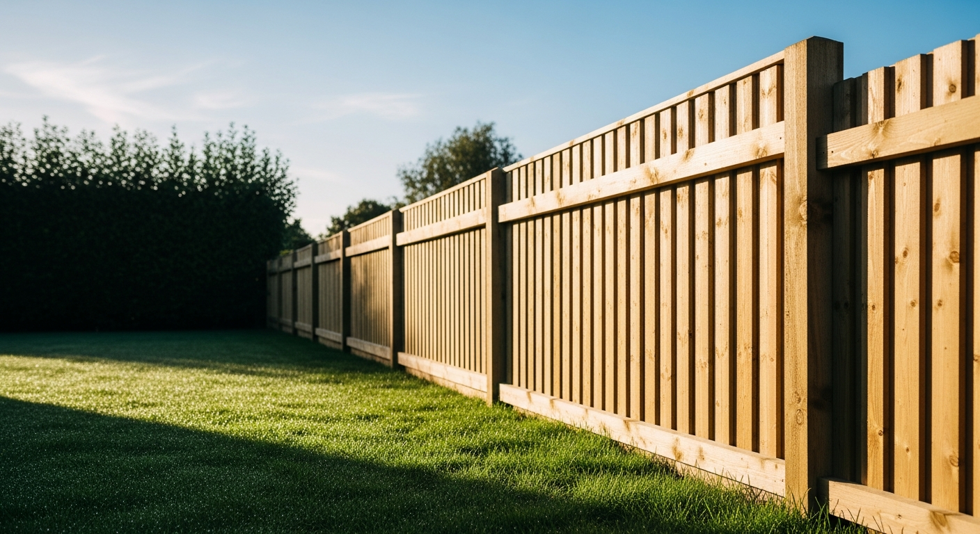Premium fence installation