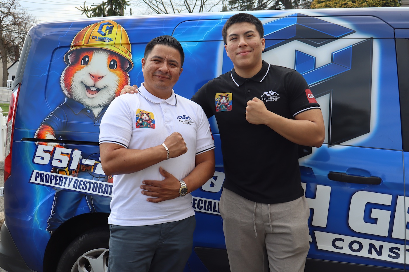 Father and son owners of CH General Construction