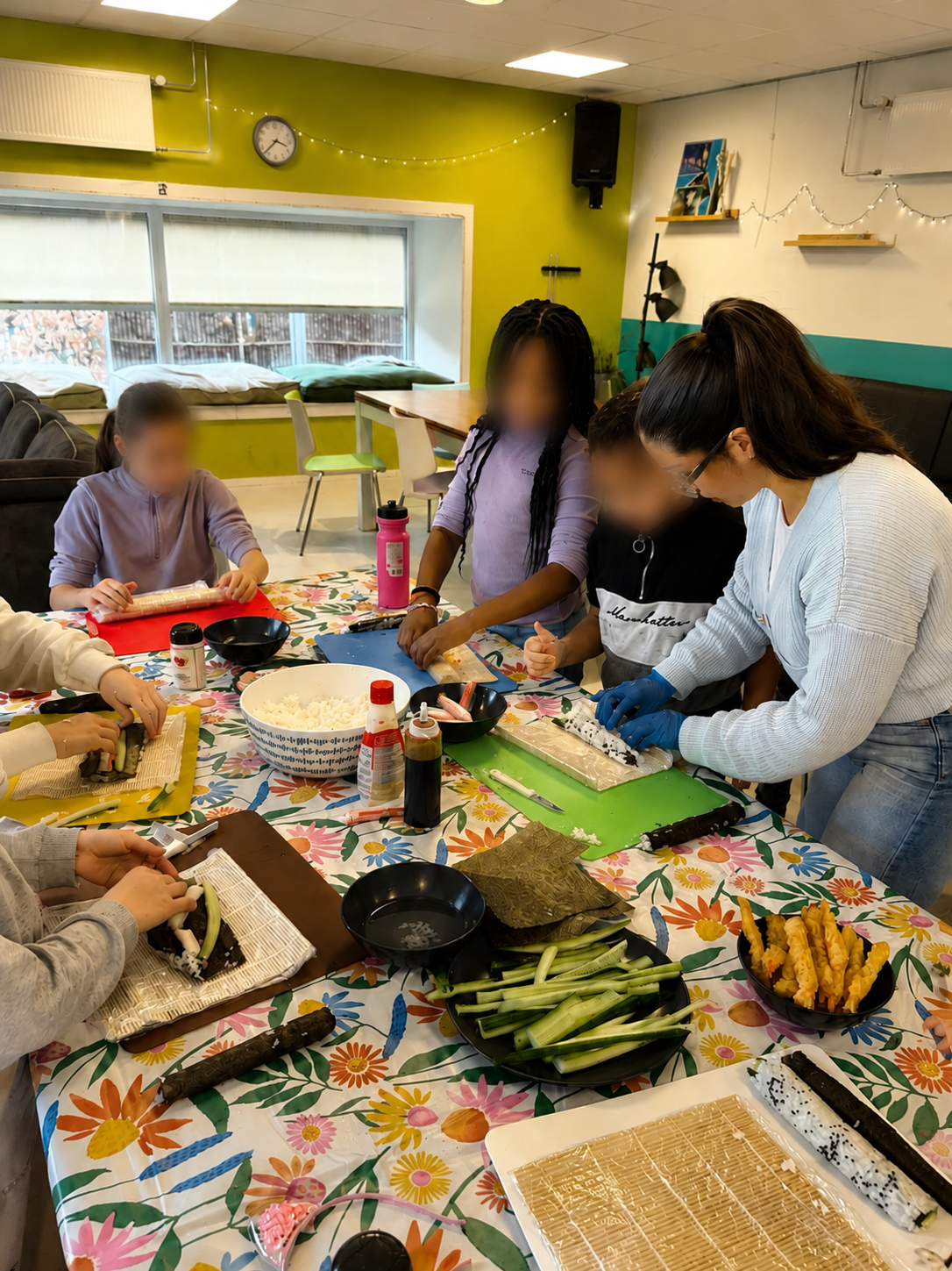 ZISI.SUSHI Workshop in actie