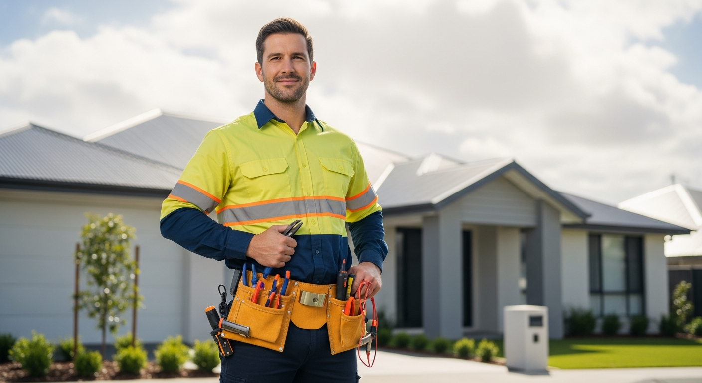 Professional electrician