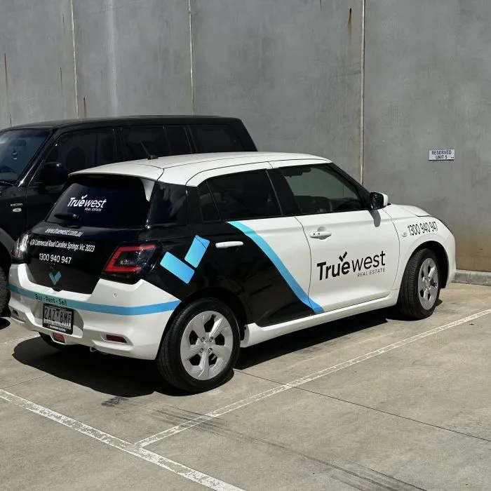 Branded Real Estate Vehicle Wrap