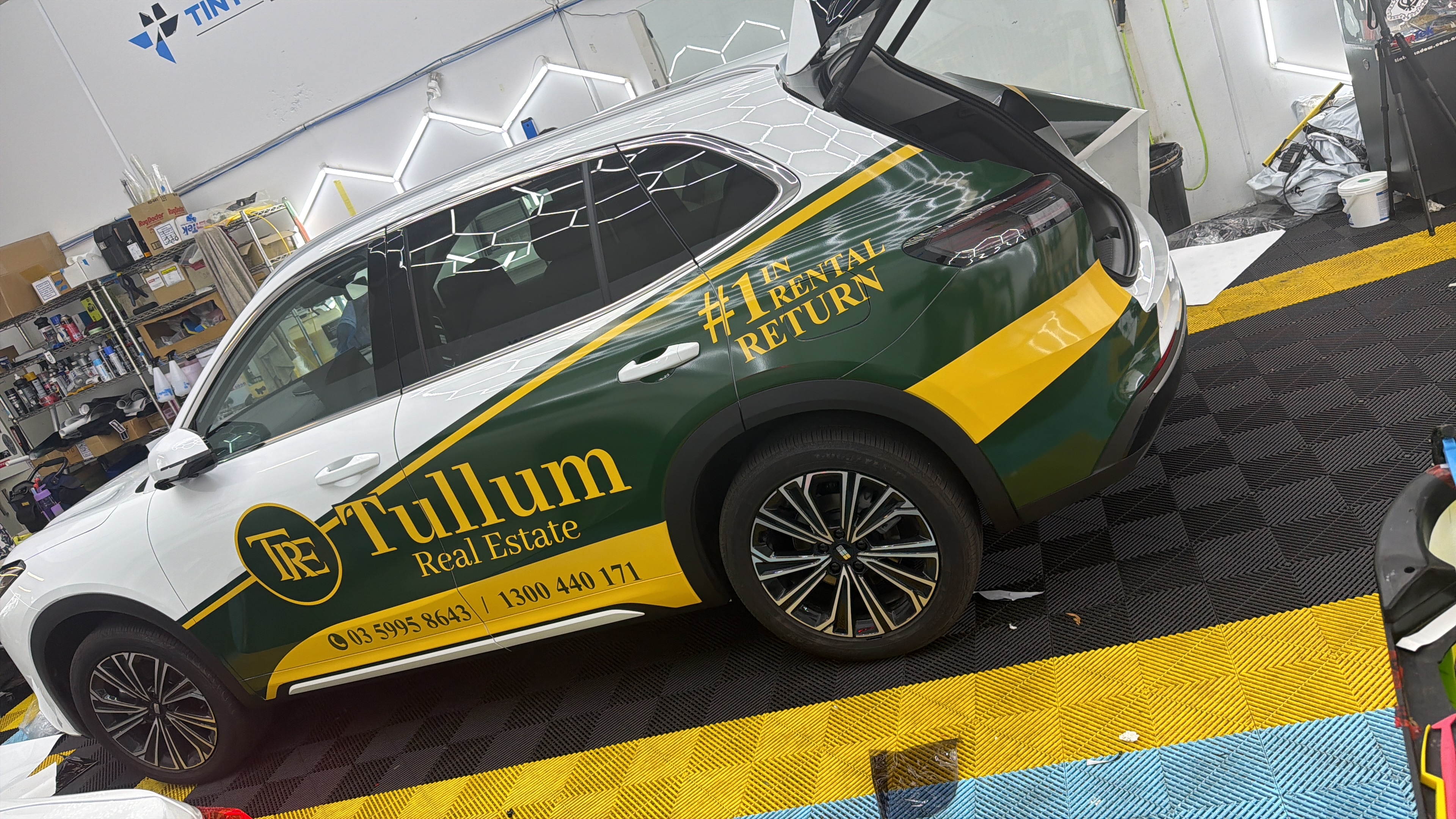 Tullum Real Estate Car Wrap