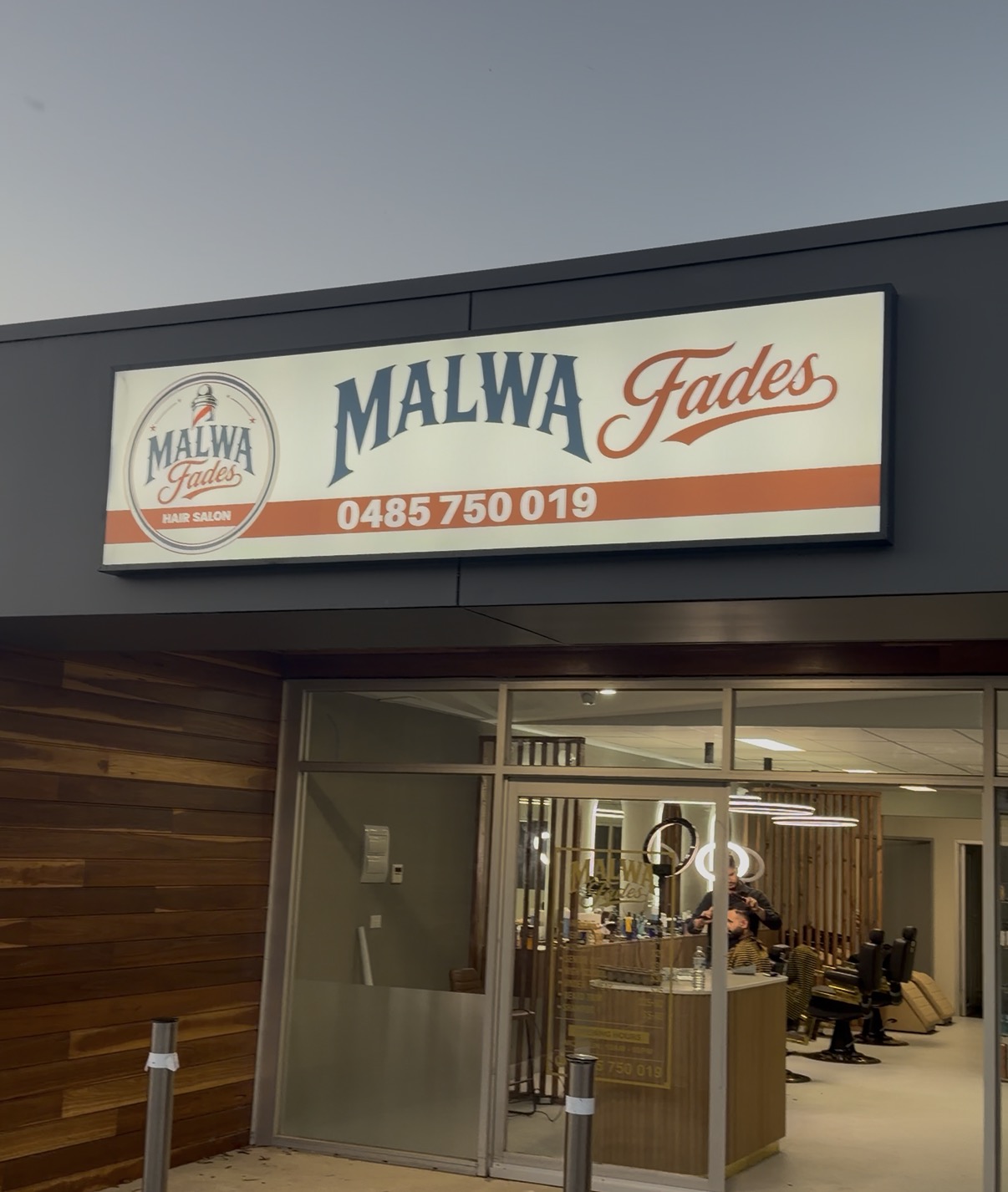 Malwa Fades Ballarat Custom Lightbox