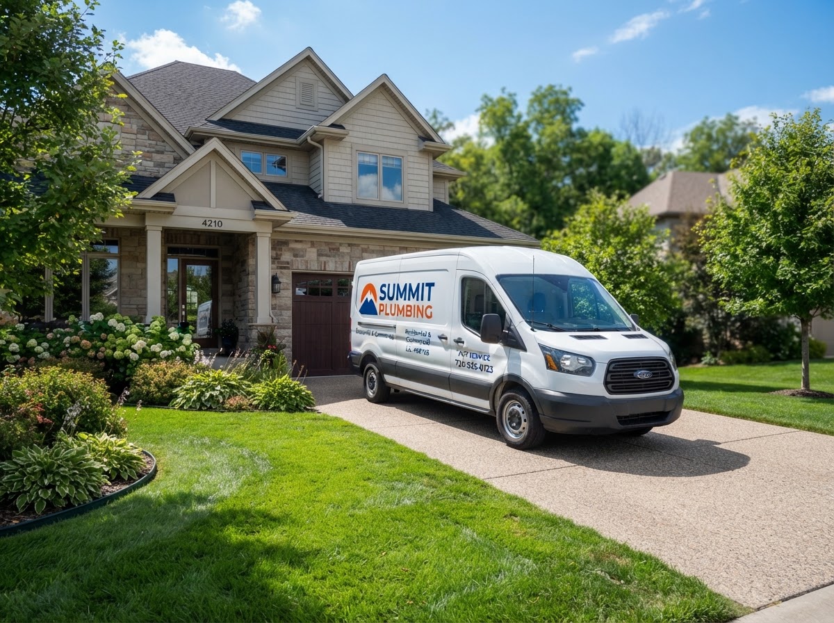 Summit Plumbing Van - Suburban House