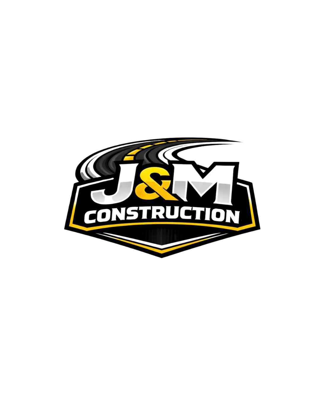 J&M construction logo