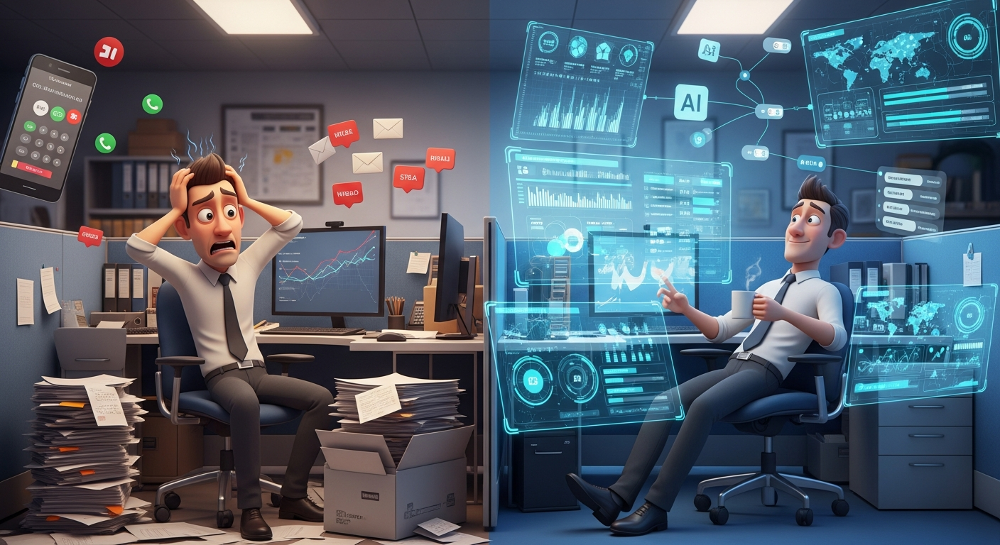 AI Automation Before and After Transformation