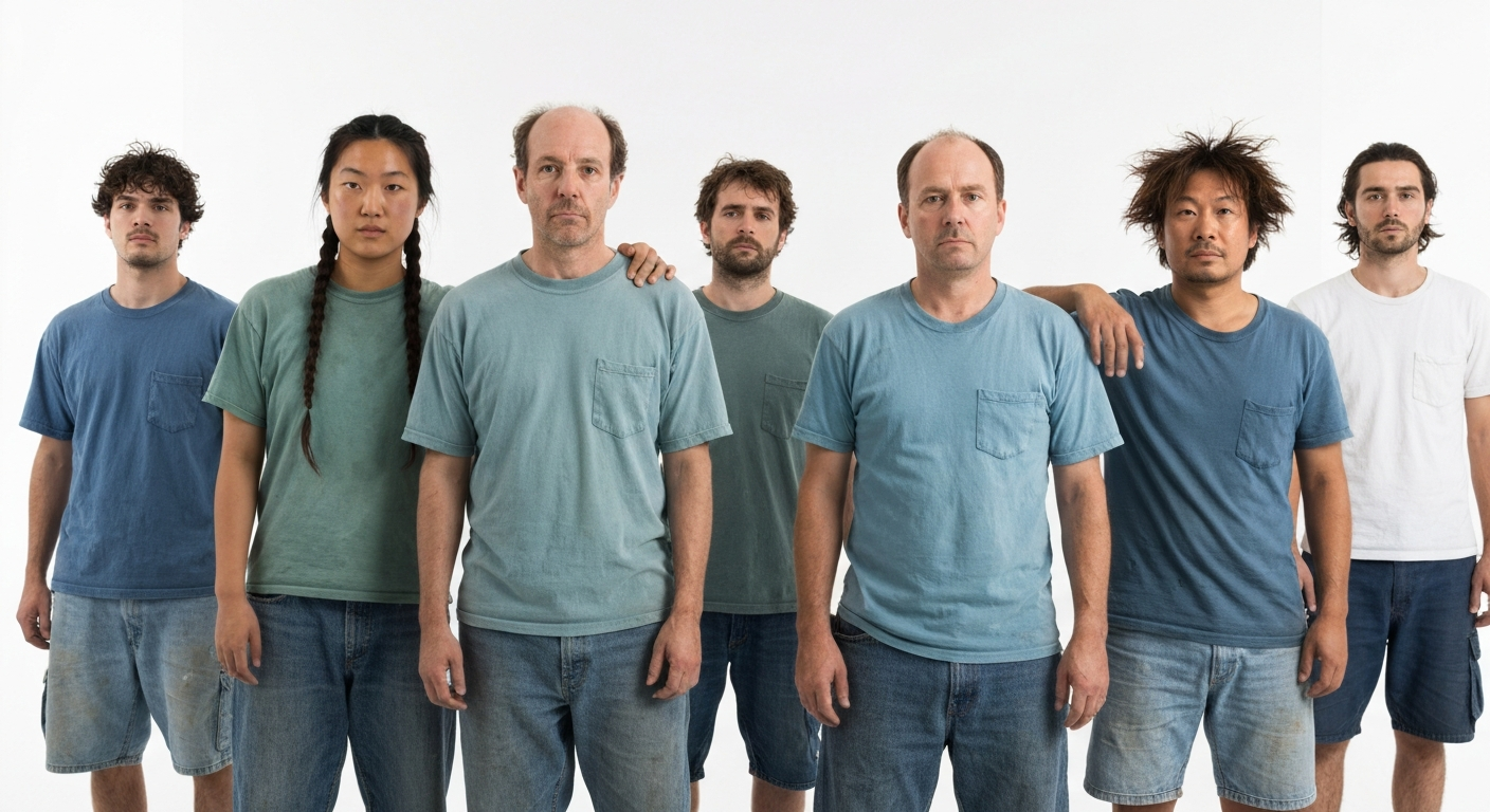Inconsistent unbranded workwear