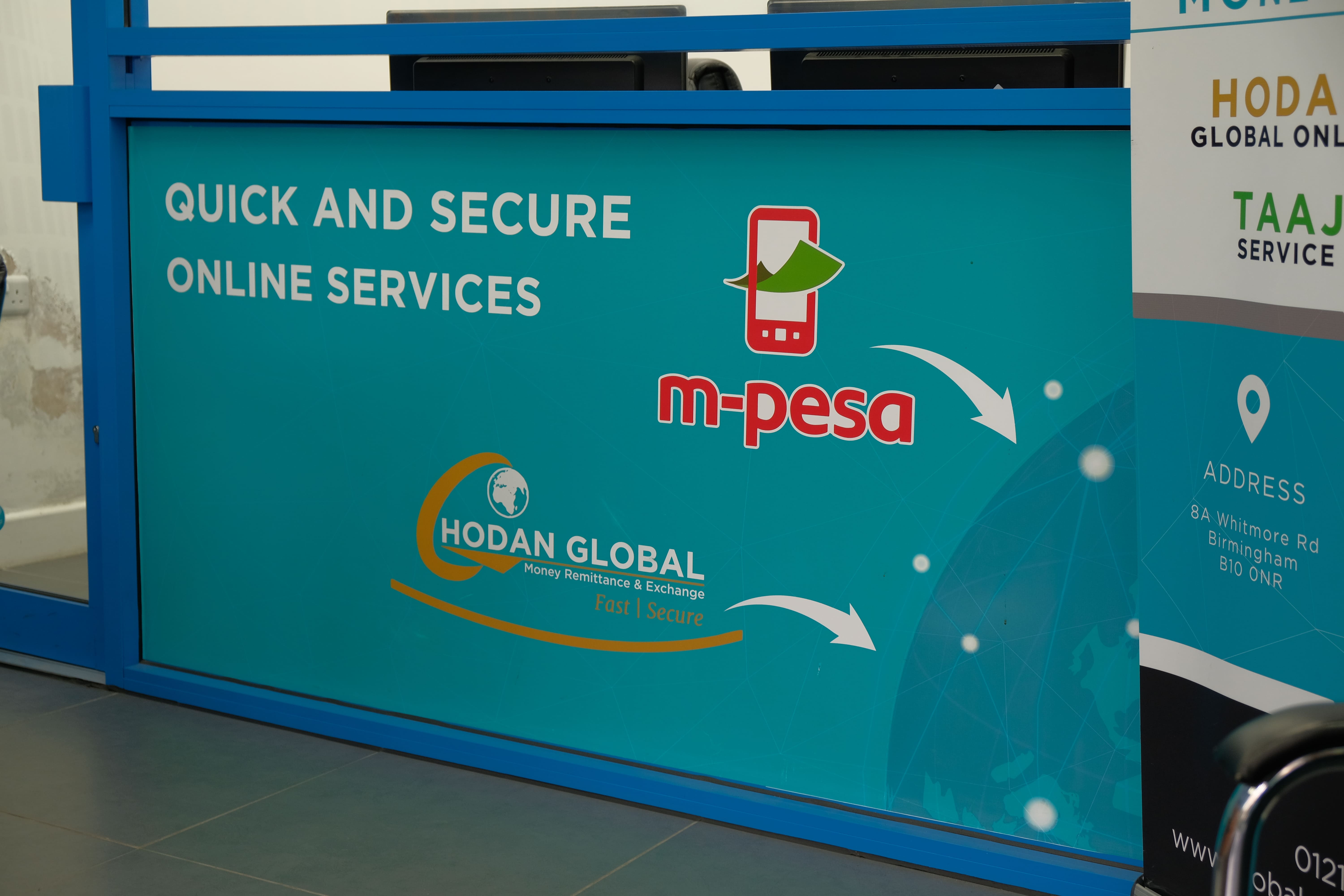 M-Pesa Window Graphics