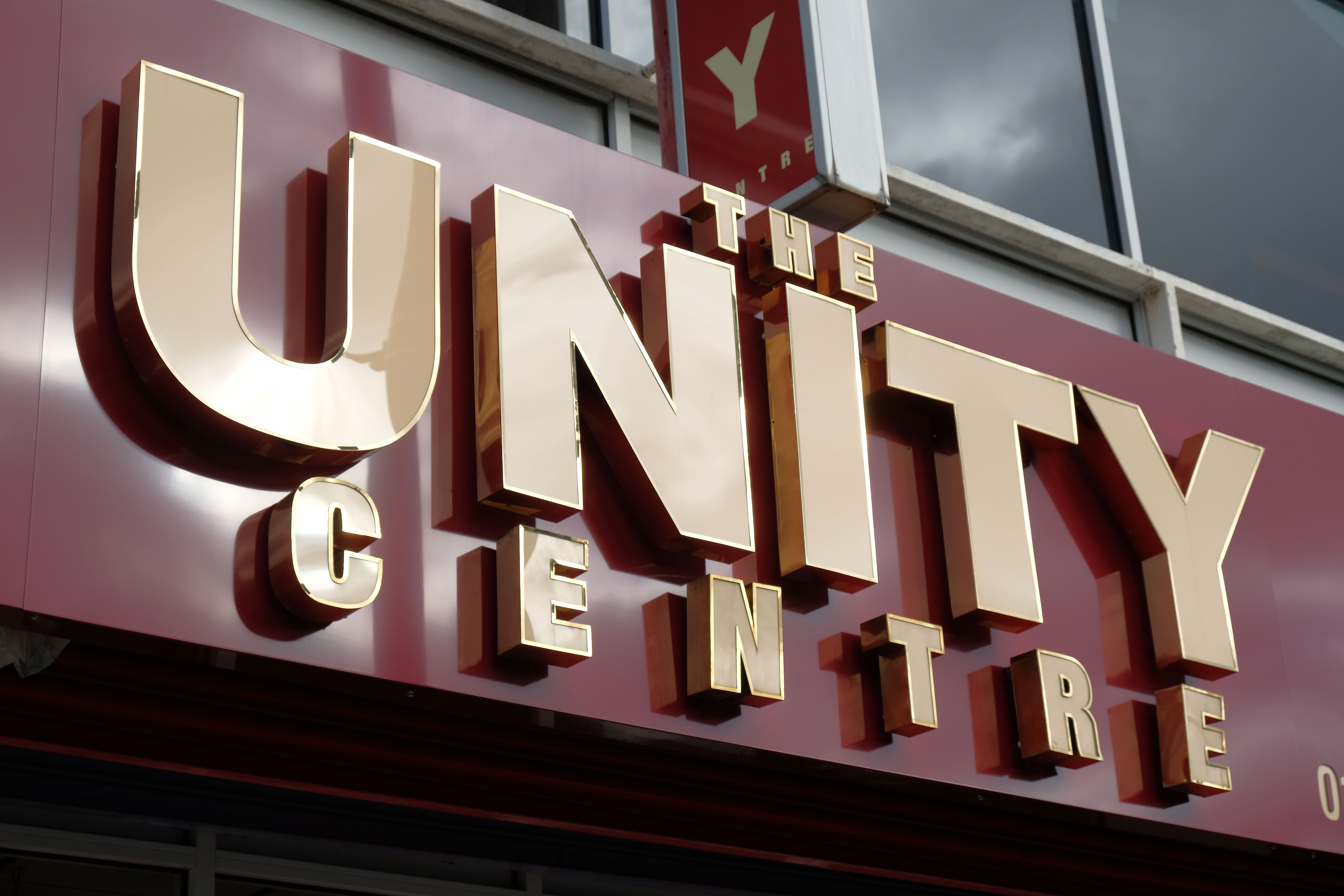 The Unity Centre 3D Letters