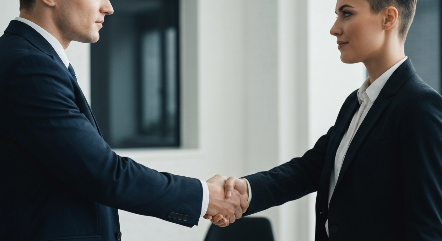 Premium business partnership