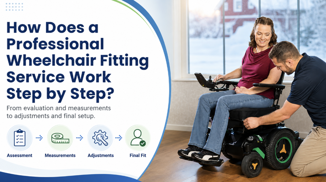 How Does a Professional Wheelchair Fitting Service Work Step by Step?