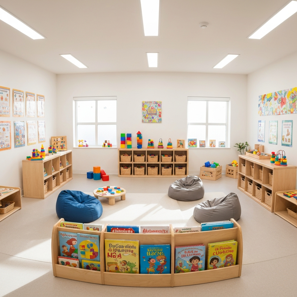 Our beautiful daycare classroom