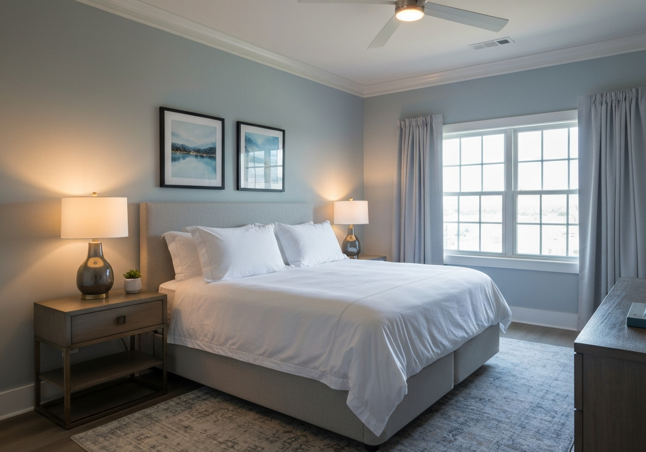 Comfortable Bedrooms