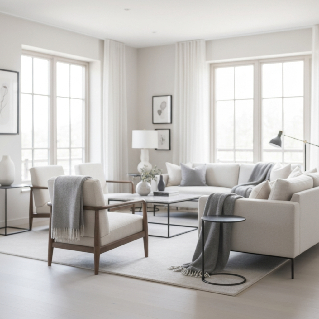 Bright living room