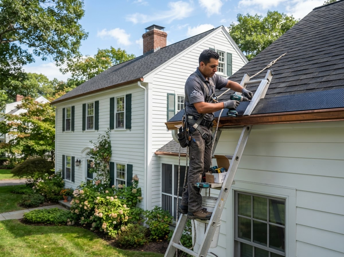 Gutter Guard Installation - A-Team Services LLC