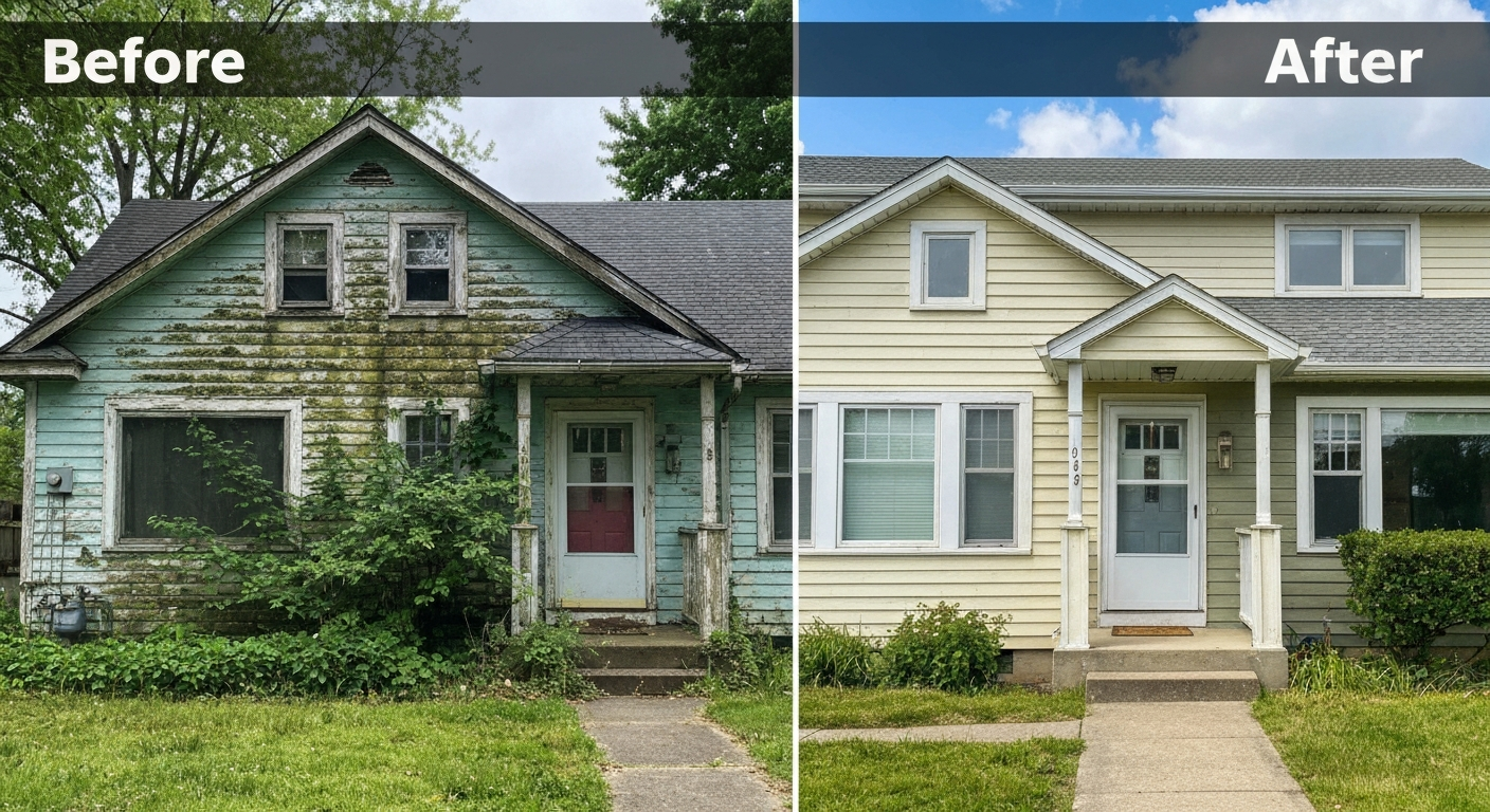 Professional exterior cleaning in Madison