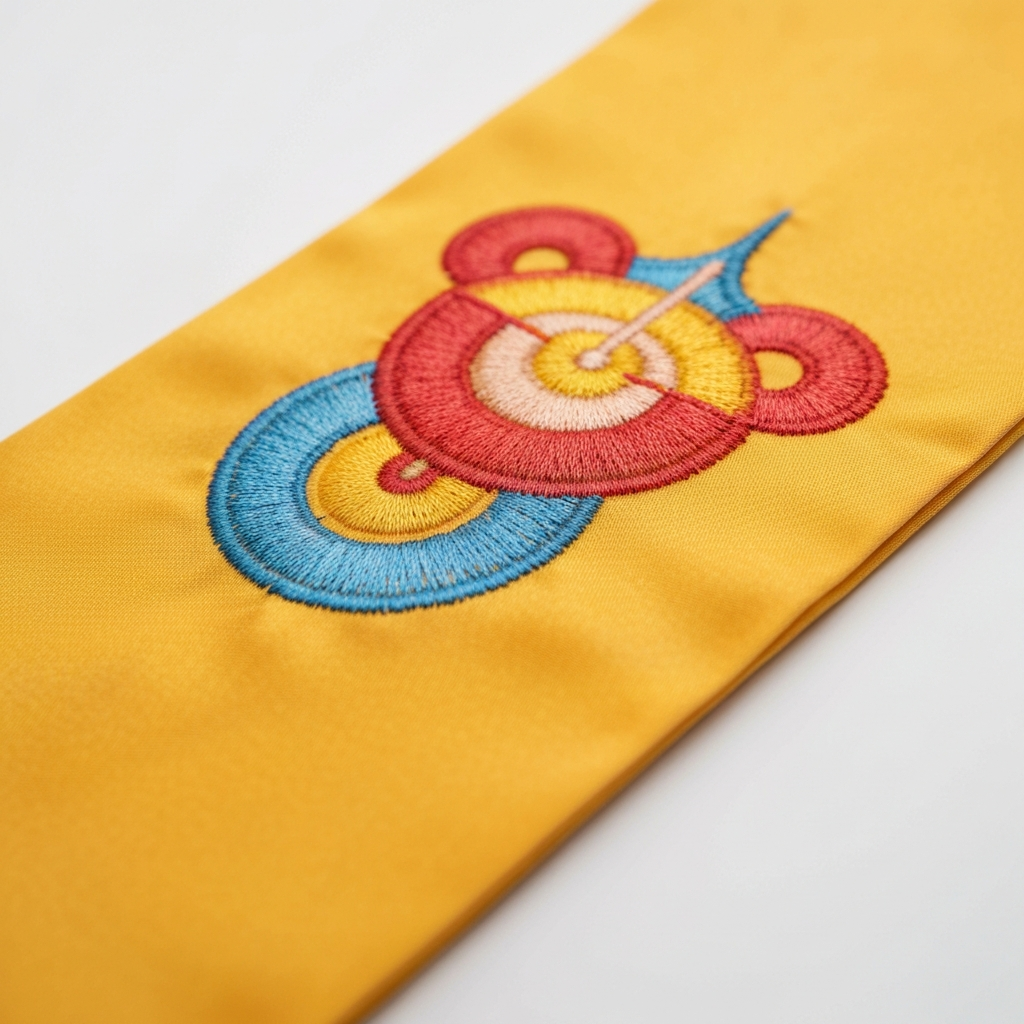 Embroidery detail