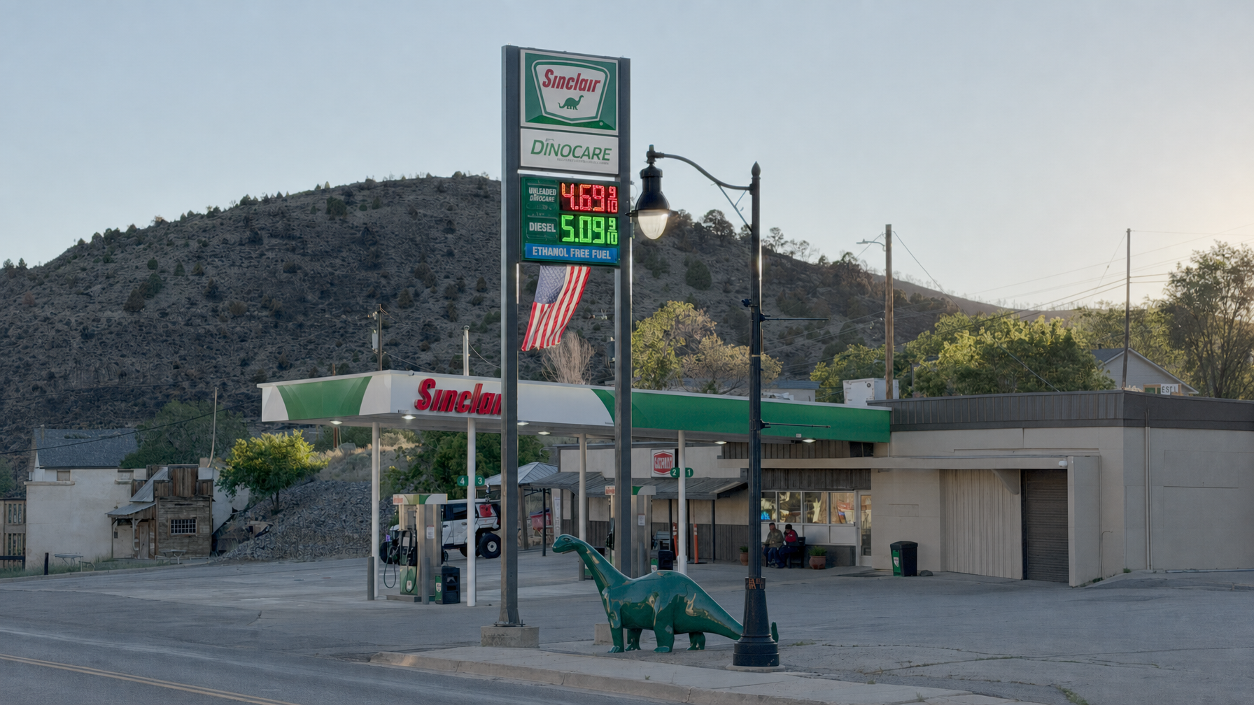 The Gas Hole Station in Eureka, UT