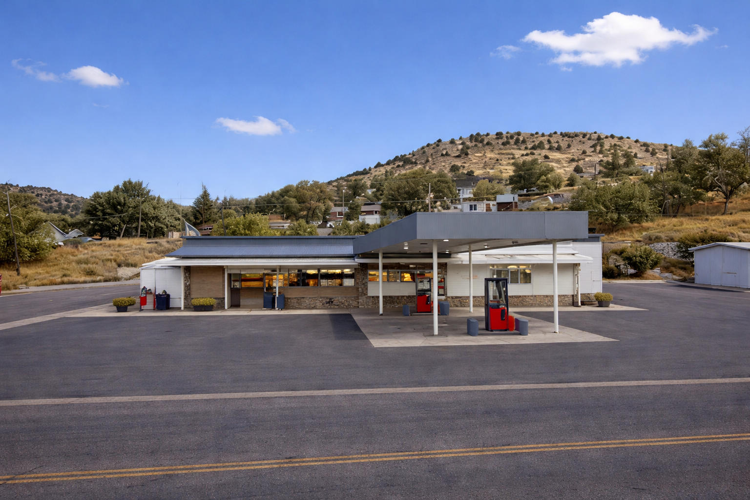 The Gas Hole Station in Eureka, UT