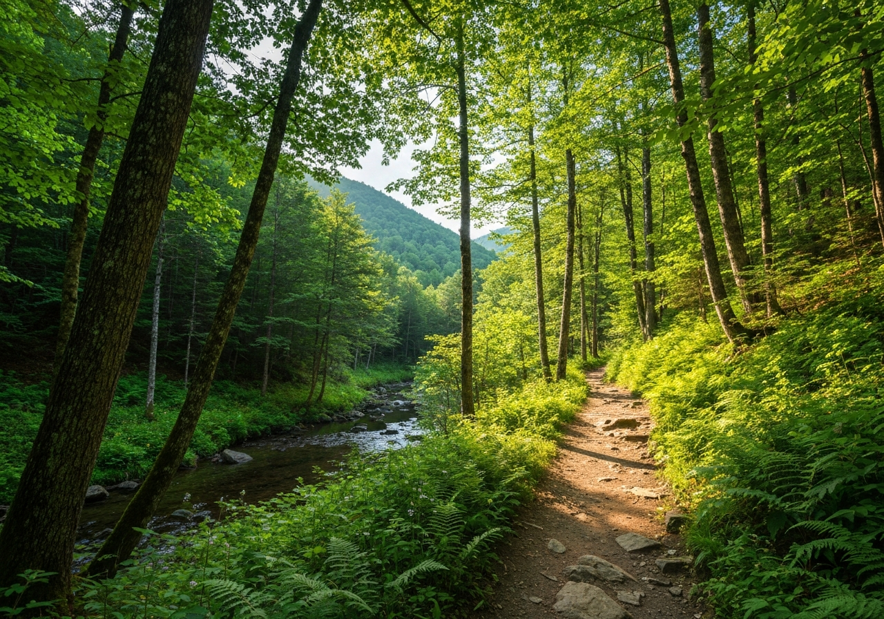 The Appalachian Trail - local attraction near Pride's Mountain in Bastian, Virginia