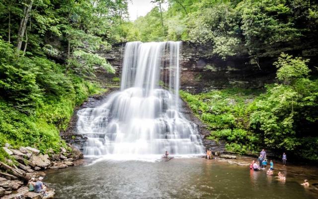 Cascades National Recreation Trail - Appalachian history and culture near Bastian, Virginia