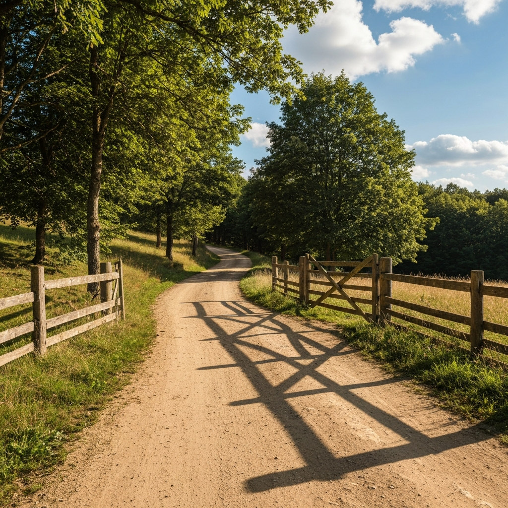 The winding mountain road off I-77 to Pride's Mountain in Bastian Virginia
