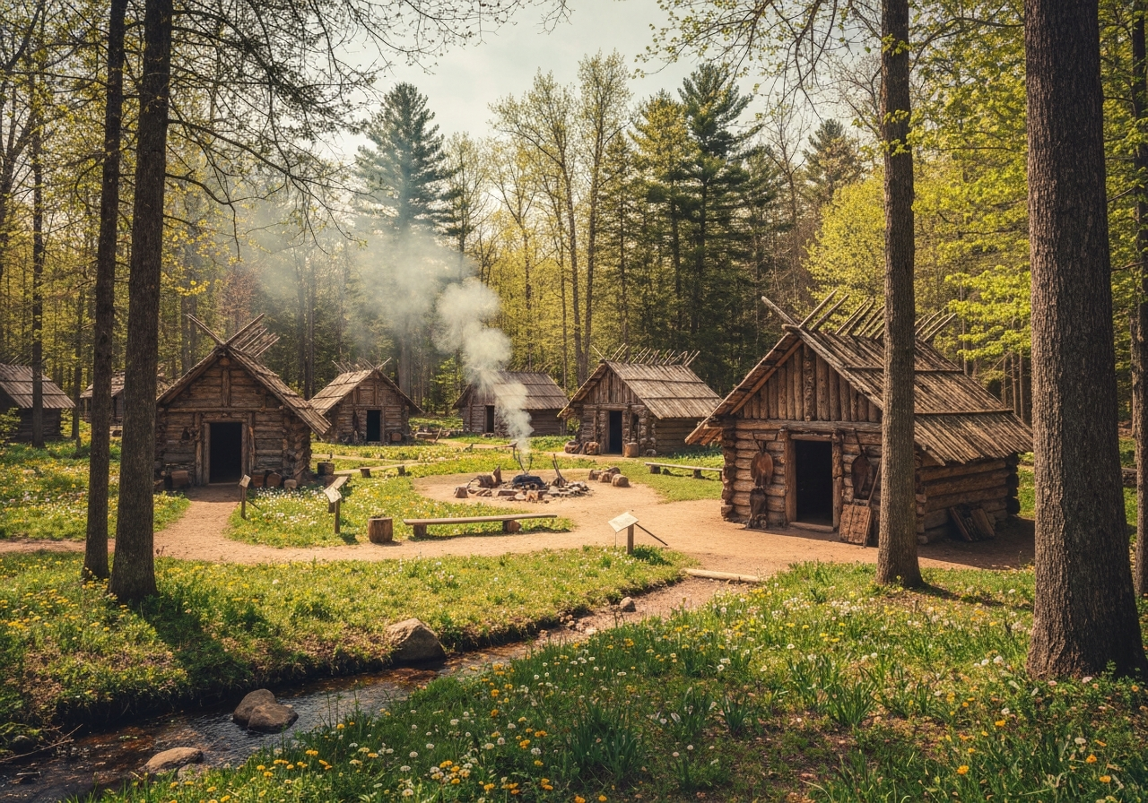 The Wolf Creek Indian Village & Museum - Appalachian history and culture near Bastian, Virginia