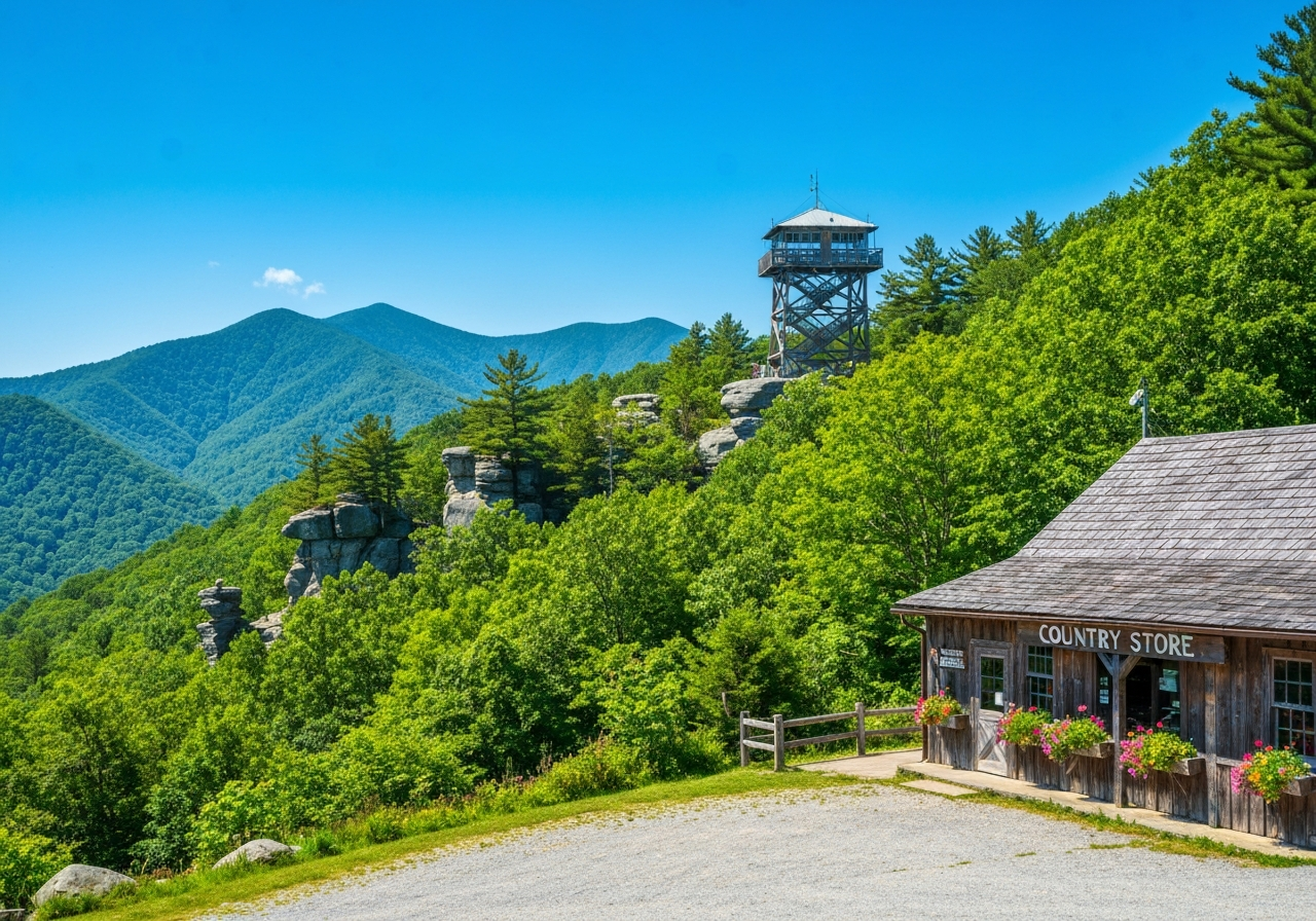 Big Walker Lookout - Appalachian history and culture near Bastian, Virginia