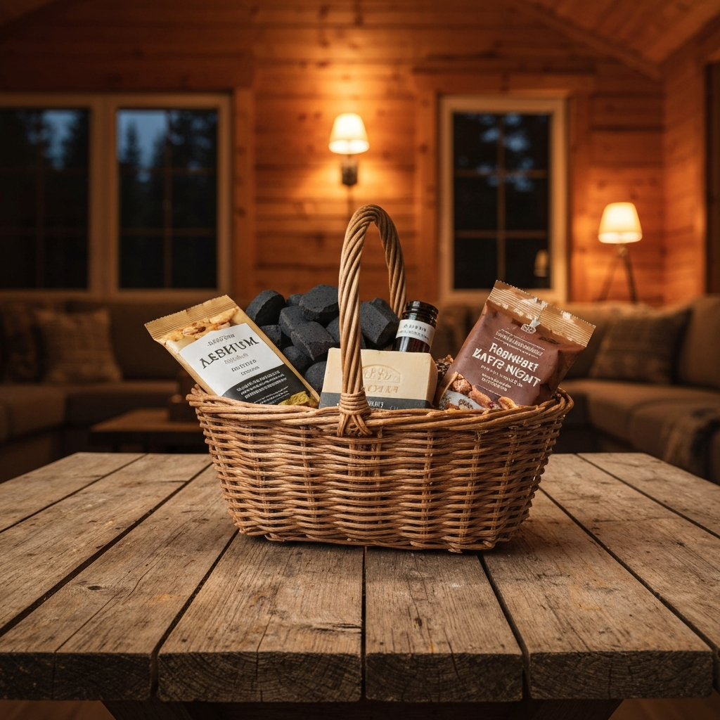 The Convenience Stock-Up provision add-on at Pride's Mountain farm stay