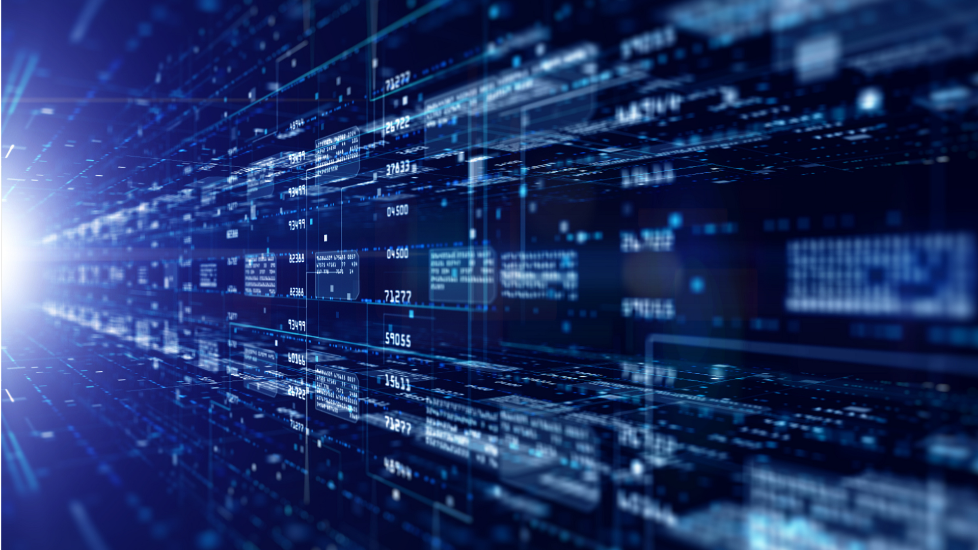 Digital data network background