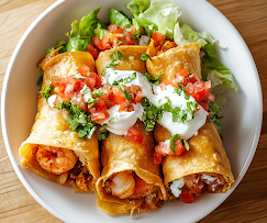 Shrimp Flautas