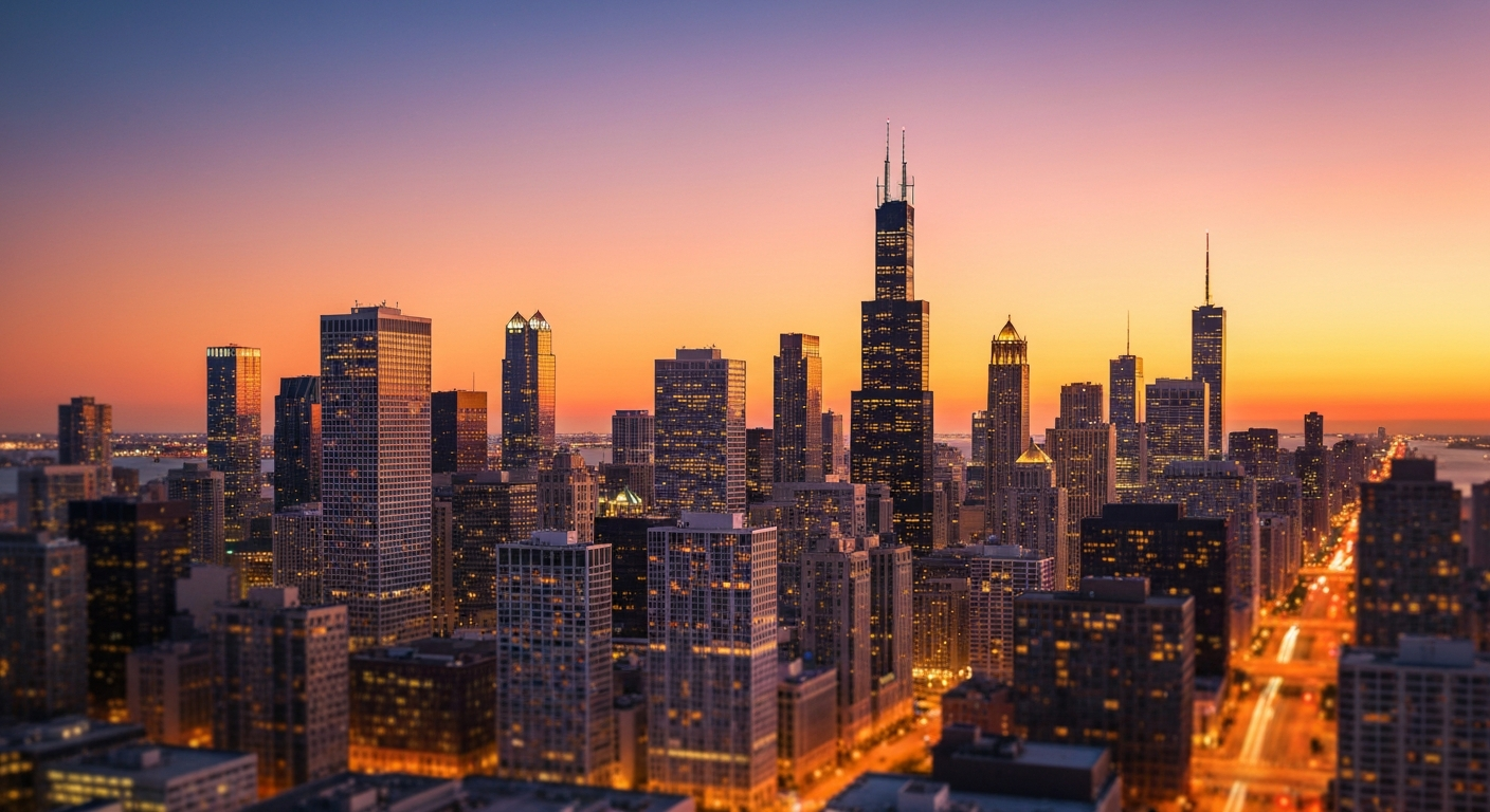 Chicago Skyline (The Loop)