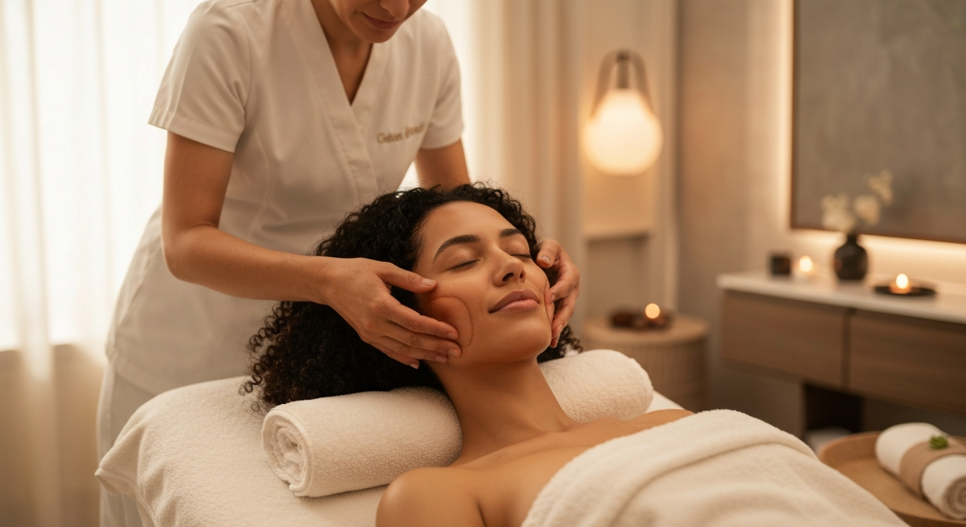 Relaxing Facial Massage