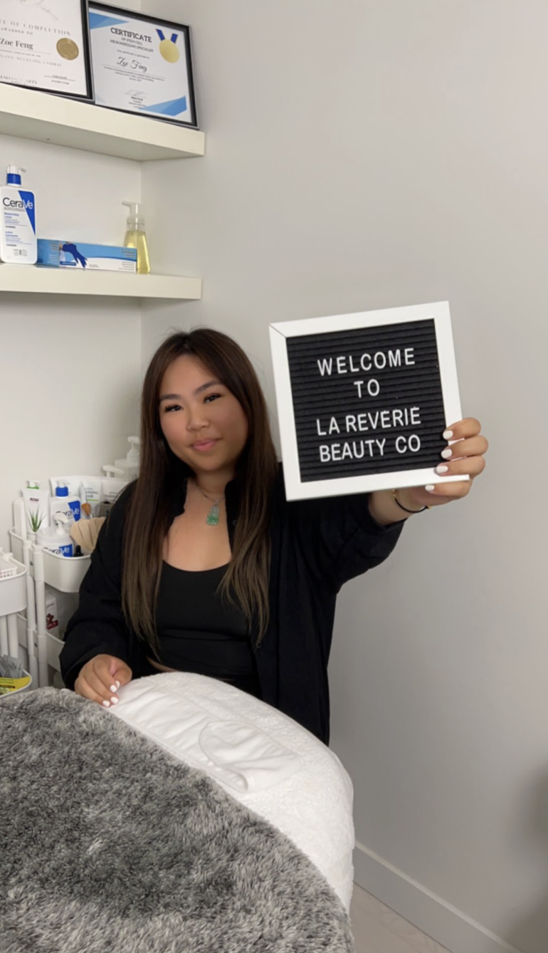 Zoe at La Reverie Beauty Co.